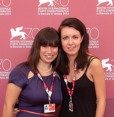 Anna Simonato e Sabrina Corda al Festival del cinema di Venezia