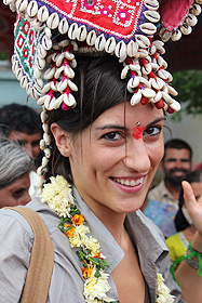 <b>Maria Fiorito</b> con i colori dell&#39;India - Cesi_2011_MARIA_FIORITO_INDIA_VERT