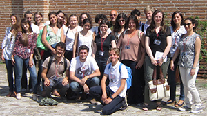 I partecipanti alla Scuola estiva in studi danteschi a Ravenna (2014)