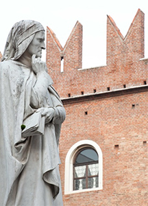 Piazza Dante a Verona