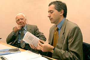 Luciano Erba (a sinistra) e Roberto Cicala