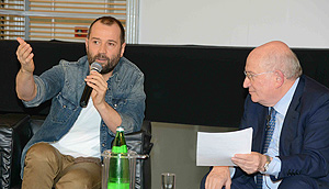Fabio Volo con Luciano Onder