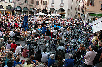 Una delle iniziative del Festivalletteratura di Mantova