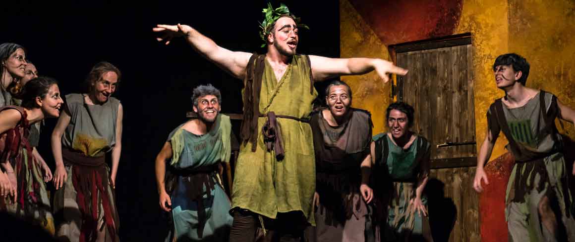 Teatro antico, il comico in scena