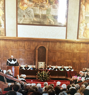 Giovanni Reale, prolusione inaugurazione anno accademico 1984-85. Milano, largo Gemelli, 7 dicembre 1984, aula magna dell'Università Cattolica