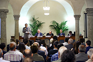 Milano, 22 giugno 2013. Un momento dei lavori della tavola rotonda conclusiva della Summer School