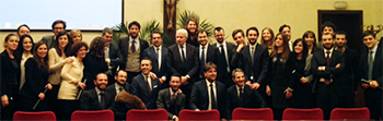 Foto di gruppo per il master in Diritto penale dell'Impresa