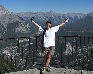 Elena Taurini, i grandi spazi e le montagne del Canada