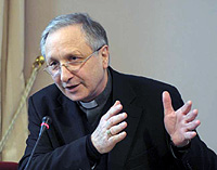 Monsignor Luciano Monari alla presentazione del libro su Lonergan