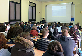 Uno degli workshop dell'Open day di Cremona