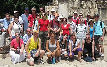 Il gruppo della sede di Brescia in Terra Santa