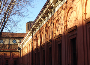 Scorcio dei chiostri dell'Università Cattolica