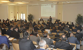 Un momento del Graduation Day Altems in cui &egrave; stata presentata la ricerca sui Dg