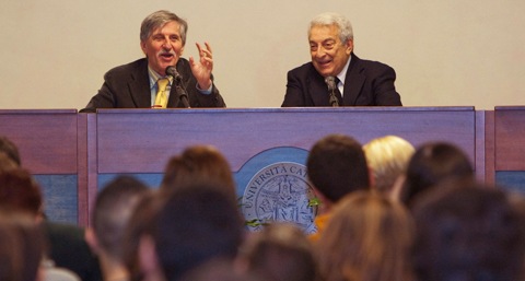 Giorgio Simonelli e Michele Guard&igrave;