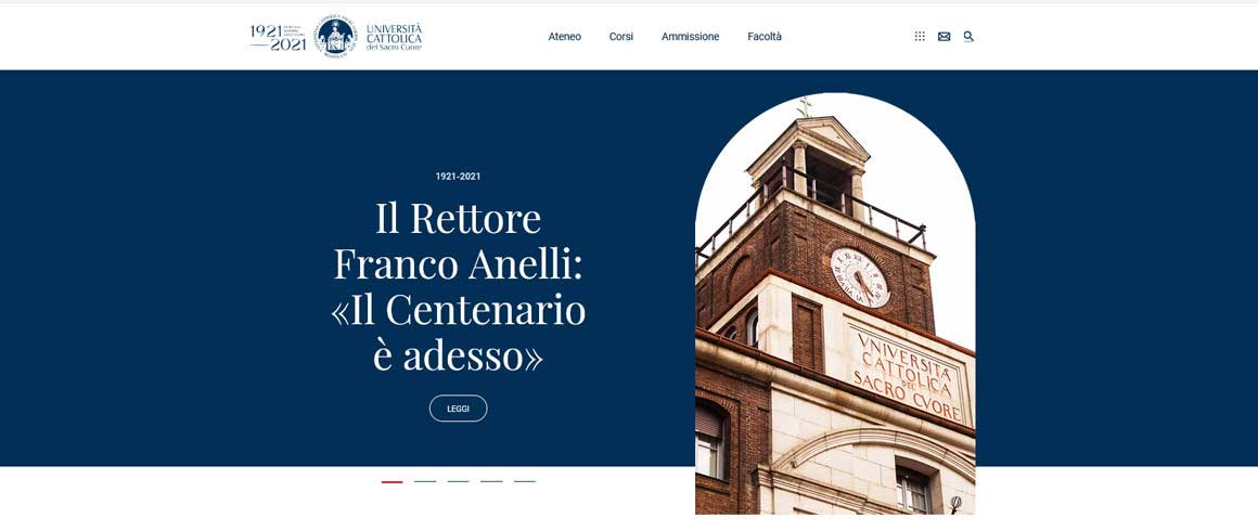 Nell’anno del Centenario nuovo sito, nuovo logo e nuovi colori