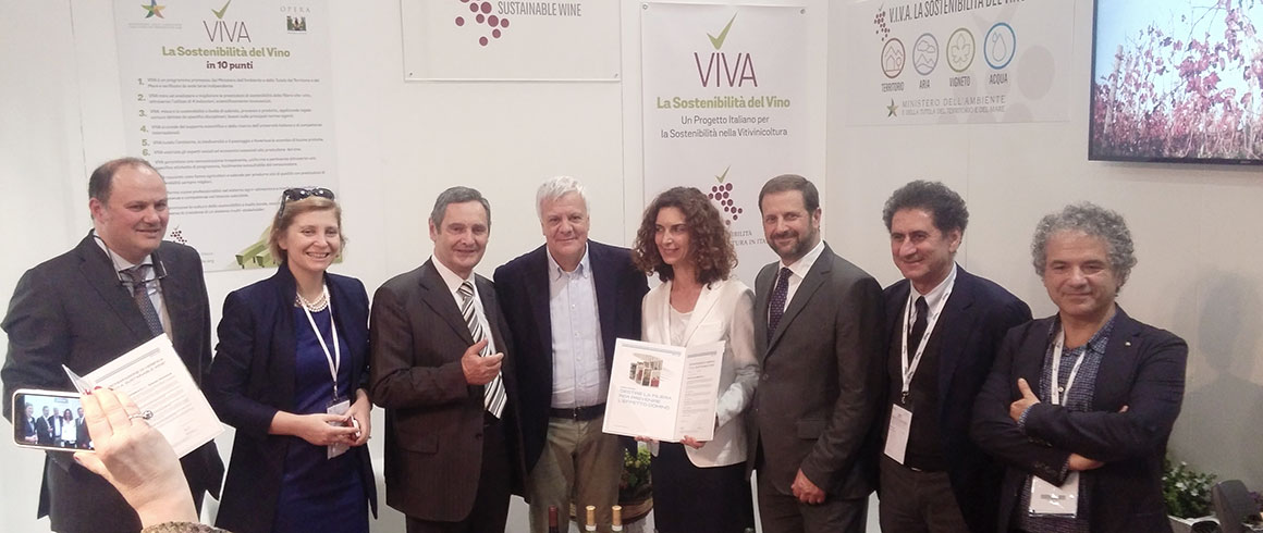 Vino, primo Made in Italy sostenibile