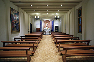 Una vista della "nuova" Cappella di San Francesco