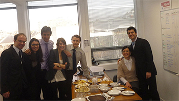 International Lunch con i miei colleghi in Adecco Ireland, Dublin. Martina &egrave; la seconda da sinistra