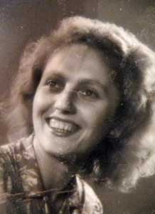 Maria Clotilde Mosconi da giovane