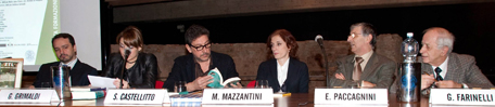 Mazzantini, Castellitto, tavolo relatori