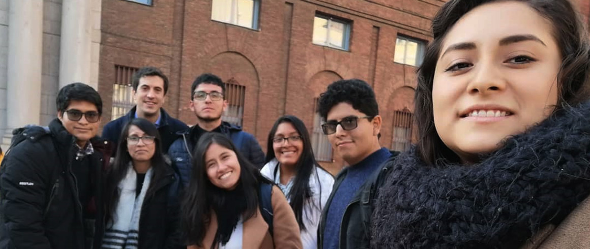 Sette studenti peruviani a Educatt