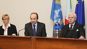 Roberta Pinotti, Franco Anelli e Massimo de Leornardis