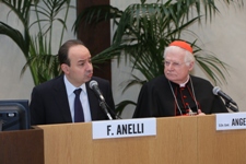 Il rettore Franco Anelli e il cardinal Angelo Scola
