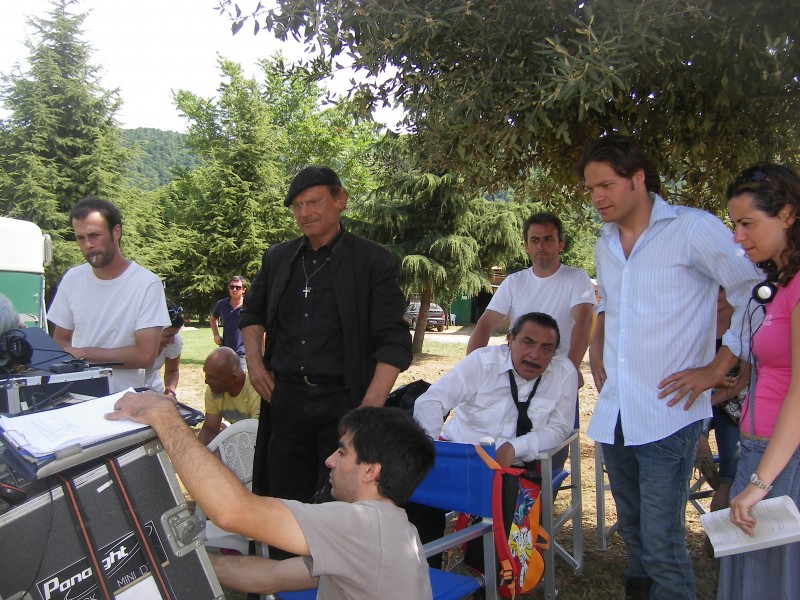 Il set di "Don Matteo"